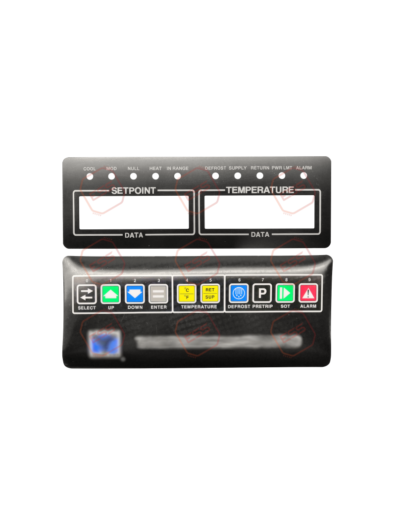 ThermoKing uP-D Controller Overlay